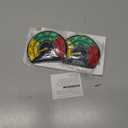 Wood Stove Thermometer with Large Dial, Magnetic Stove Pipe Thermometer for Wood, Gas, Pellet Stoves (1 Piece) (Multicolored)