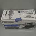 BEAUTURAL 1800-Watt Steam Iron with Digital LCD Screen, Double-Layer and Ceramic Coated Soleplate, 3-Way Auto-Off, 9 Preset Temperature and Steam Settings for Variable Fabric Gray