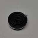 0.19" P-Bulb Garage Door Bottom Weatherstripping, 9.8FT Black Replacement Seal Strip, Fits Single Track Overhead Door Impact Buffer