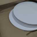 16 Inch Cake Boards Round - 5 Pcs Sturdy 1/2" Thick Greaseproof Cake Drums for Wedding & Birthday Multi-Layer Cakes, White Food-Grade Cardboard Base (5 Pcs, 16 Inch)