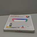 Smart LED Ceiling Light WiFi, 13in RGB Flush Mount Lighting Fixture with Remote, Compatible with Alexa Google Home, Low Profile Ceiling Light for Bedroom, Kitchen, Square White