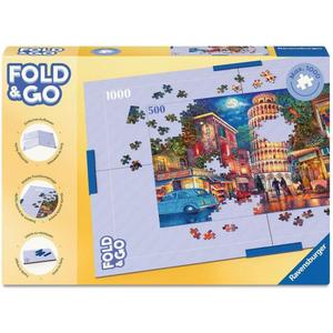 Ravensburger Puzzle Accessory - Fold & Go Handy Puzzle Board Storage | Suitable for Jigsaw Puzzles up to 1000 Pieces