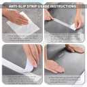 Yimobra Heating Pad for Bathroom Rugs, with Memory Function, Adjustable Temperature (32-146) and Time (1-24h),Keep Dry Bathroom Bath Mat in Winter Every Day, Waterproof, 25"x17.5"