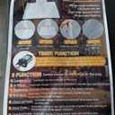 Aurelema 6 Pcs Lighted Birch Tree 8 Modes Christmas Artificial LED Lights Birch Tree for Indoor and Outdoor Home Decor Thanksgiving Christmas Holiday Decoration (4ft 5ft 6ft,Warm White)