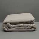 Bedsure Duvet Cover King Size - Moisture-Wicking, Silky Eucalyptus Lyocell Cotton Hybrid Comforter Cover Set for Hot Sleeper - GentleSoft and Breathable, Cooling Bedding Set, Bright White (King (104" x 90"))