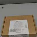 Amazon Basics Exterior Door Knob With Lock, Coastal, Matte Black