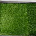 Artificial Grass Turf, 2ft x 3ft (6 ft²) 20mm Pile Height Indoor Outdoor Synthetic Realistic Faux Fake Astroturf Rug Carpet Mat for Balcony Decor Playground Patio Dogs