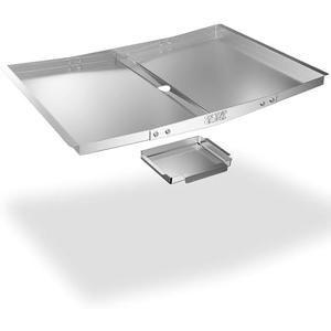 Grease Tray with Catch Pan - Dyna Glo Grill Replacement Parts, Adjustable Stainless Drip Pan for Gas Grill Models from Dyna Glo, Nexgrill, Expert Grill, Kenmore, BHG and More (Width 24"-30") Grease Tray with Catch Pan - Dyna Glo Grill Replacement Parts, Adjustable Stainless Drip Pan for Gas Grill Models from Dyna Glo, Nexgrill, Expert Grill, Kenmore, BHG and More (Width 24"-30")