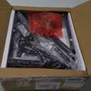 Furologee Kitchen Bakers Rack with Power Outlet, Microwave Oven Stand with Storage 4 Tiers, Coffee Bar Table with 6 S Hooks, Kitchen Storage Shelf Rack for Spices, Pots, Rustic Brown (22inch)