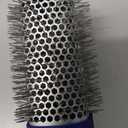 Bio Ionic BlueWave Conditioning Square-Round Brush  Create Volume & Smooth Hair Quickly, Crimped Bristles Add Root Tension, Styling Brush For Bouncy Blowouts, All Hair Types & Textures (2 Inch - X Large)