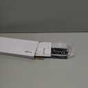 12-51 Telescopic Window Squeegee for High Windows, 2-in-1 Window Cleaning Kit with Extra Silicone Blade & Hook, Professional Squeegee for Shower Glass Doors (Window Squeegee for Home)