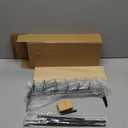 Earring Display for Vendors 6 Tier 42 Hooks Wood Earring Display Rack Holder for Earings Necklaces Rings Bracelets Keychains (Black)