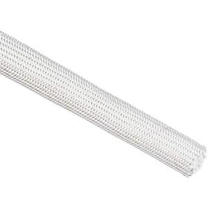 uxcell Insulation Braid Sleeving, 9.8Ft-14mm High TEMP Fiberglass Sleeve White