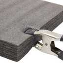 Okuna Outpost Foam Sheets - 16 x 12 x 0.5 in, Black, 2-Pack - High Density Polyethylene Padding & Packing Foam Pads for Backpack Bottom Padding & Tool Case Inserts - Customizable Craft Cushioning