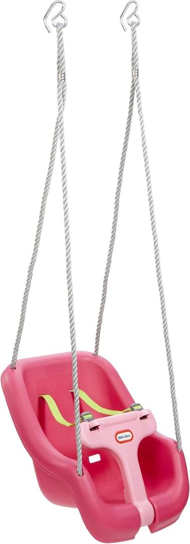 Little Tikes 2-in-1 Snug 'n Secure Swing Magenta, Product Dimensions 16"D x 16.3"W x 17"H Item Weight 1 kg