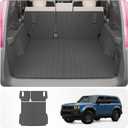 Trunk Mat Compatible with 2024 2025 Toyota Land Cruiser/Lexus GX550 Overtrail 5 Seats Cargo Mat Cargo Liner Trunk Liner Back Seat Cover Land Cruiser Accessories (Trunk Mat+Backrest Mats)