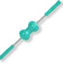 Muscle Roller Stick, Multifunctional Magnet Care Massage Roller For Relieving Muscle Soreness Loosing Tightness Soothing Cramps, Turqoise 