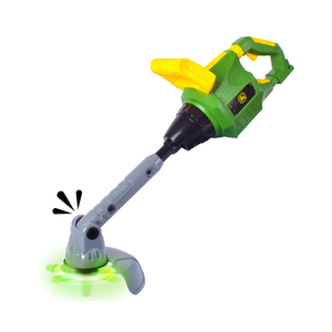 John Deere Sunny Days Entertainment Power Tools Weed Trimmer - Construction Tool with Lights and Sounds | Toy for Kids