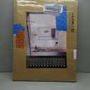 LOAAO 24X32 Inch Brushed Nickel Bathroom Mirror, Rounded Rectangle Silver Metal Frame Mirror, Brushed Nickel, Anti-Rust, Shatter Proof, Hangs Horizontally or Vertically