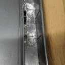 Keter Rockford Resin 38 Gallon Outdoor Kitchen Trash Can with Lid and Drip Tray for Easy Cleaning-Perfect for Patio Dining, Grey