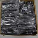 30 Pack Matte Black Interior Door Hinges Round 3.5" x 3.5 Inch 5/8"Radius Heavy-Duty Mat Hinge for Doors Standard Bedroom Work Office Door Hardware Removable Pin,Farm,Shed,Gate,Greenhouse Vent Window