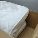5x52x27.5 Toddler Mattress, Medium Firm with High Density Foam, Edge Reinforced, Odorless and Steady, Certipur-us, Pure White