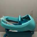 Leifheit Floor Cleaning Profi XL Mop and Bucket Set 42 cm Microfibre Mop for Large Floors with 360 Joint, Foot-Pedal Wringing System, Heavy Duty 8 L Bucket, Easy Moist or Wet Cleaning, Turquoise | Bucket wringer on wheels, foot wringing system, 2 Micro Duo covers washable at 140C, 360, cleaning set for all floors