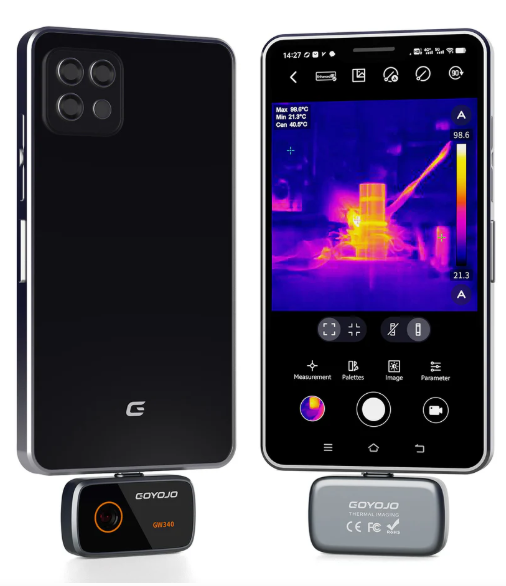 GOYOJO GW340/GW192A Thermal Imaging Camera For Android/iPhone
