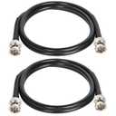 XRDS -RF 12G SDI Cable 3FT 2PCS, SDI Video Cables 3G/6G/12G 75ohm BNC Male Cable Supports HD-SDI/3G/6G-SDI/4K/8K for Video Security Camera SDI Converter