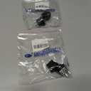 2 x JD 2pcs 6A Power Switch 125V/250V AC Electric Round Rocker Switches ON/Off Switch 2Pins Toggle Switch with UL Certificate