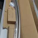 Adjustable Curved Shower Rod, 42-72 inches Extra Wide Shower Curtain Rod, Rust proof, Premium Stainless Steel, Curved Shower Curtain Rod for Bathroom, Need to Drill, Silver