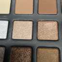 LORAC PRO Matte & Shimmer Eyeshadow Palette, Metallic High Pigmented, Mirror Compact (Noir)