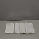 4x6 Picture Frame Set of 4, White Beaded Photo Frames Display Pictures 4x6 without Mat, Multi Photo Frames Collage for Wall or Tabletop Decor