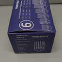 Clipper Guards for Wahl 10 12 14 16 18 20 Hair Clipper Guards 6pcs Extra Long Clipper Guard Attachments 2.5 Inch Clipper Guides Multiple Sizes Universal 2.5", 2.25", 2", 1.75", 1.5", 1.25" (Black)