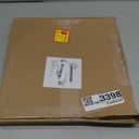 12.75" Microwave Plate Replacement for WB49X10129 GE Microwave Glass Plate, LG 3390W1A027A and Kenmore Microwave Glass Plate 1B71961H Compatible With WP8172138 12 3/4 inch Whirlpool Microwave Plate (12.75" Small Coupler Hole)