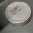 9" Uncoated Everyday Paper Plates-Disposable, Bulk, White - Case of 1,200ct, 1200 Count