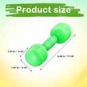 Yardwe 3 Pairs of Interactive Kids Dumbbells Interesting Children Toys Exercising Children Weights