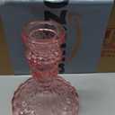 Glass Candle Holder Set of 12, Pink Taper Candle Holders Bulk, Vintage Candlestick Holders, Candle Stick Holder for Table Centerpieces, Wedding & Mother's Day