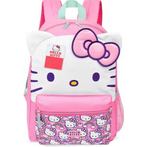 Hello Kitty Sanrio Backpack for Girls 3D Bow Kawaii Anime Rucksack Daypack for Kids Cute Stuff Back to School Supplies Backpacks Gifts for Girls