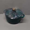 Mueller DuraCast 6 Quart Enameled Cast Iron Dutch Oven Pot with Lid, Heavy-Duty, Oven Safe up to 500 F & Across All Cooktops, Wedding Registry Ideas & Gifts, Emerald