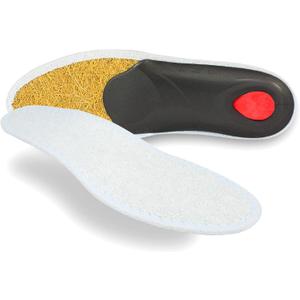 Pedag Viva Summer | Terry Cotton Sockless Orthotic Insoles | Handmade in Germany | Planter Fasciitis Relief | Metatarsal Support | Sweat Absorbing | for Warm Weather | 1 Pair | Men US 10/ EU 43