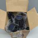 IkeeRuic Solar Lights Outdoor, Solar Torch Light with Flickering Flame for Halloween Decor, Solar Garden Lights, Waterproof Outdoor Lighting, Flame Torches for Outside Patio Pathway Yard Decorations (6Pack, Orange)