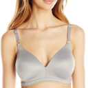 Warner's Women's Cloud 9 Super Soft Wireless Lightly Lined Comfort Bra 1269 (36C, Graphite Grey)