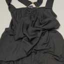 ANRABESS Women Summer Halter Neck Sundress Sleeveless Split Side Casual Beach Travel Vacation Maxi Long Dress with Pockets (Small, Black)