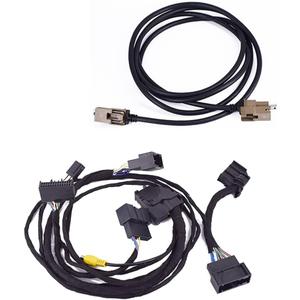 Sync 1 to Sync 3/Sync2 to Sync3 Upgraded Super Load Power Harness Adapter 4" to 8" PNP Fits for 2015-2020 Ford F-150 Edge Fusion Mustang USB Interface Module Adapter APIM Wire With 8 Wire Ties Kit