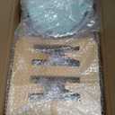 Vantic Elevated Dog Bowls, Adjustable Raised Dog Bowl Stand for Small Puppy and Cats, Sturdy Bamboo Pet Food Feeder with 2 Stainless Steel Dishes, Natural