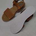 Skechers Women's Desert Kiss - Sunny Flair Sandal (7.5, Luggage)