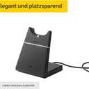 Jabra Evolve 75 Charging Stand Only Provides Easy and Convenient Charging and Storage, Authentic Office Headset Accessory