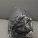 ELVEN HOME Twin Size Mattress Pad Waterproof, Pillow Top Cooling Twin Mattress Topper for Single Bed, Pee Proof Mattress Protector Cover Quilted Fitted with 8-21" Deep Pocket (39x75 inch, Grey)