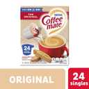 2 x Coffee-mate Coffee Creamer Liquid Singles, Original, 24 Count (Pack of 4), BBD 08/2026